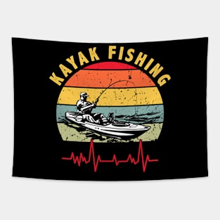 Kayak Fishing Tapestry