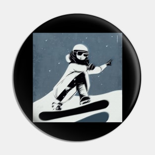 Snowboarder Gift Idea Pin