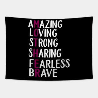 Mother Words Mothers Day Gift Tapestry