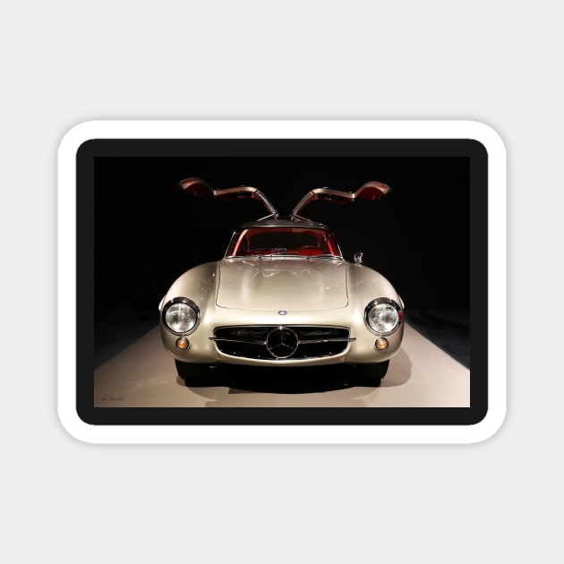 1955 Mercedes-Benz 300SL Coupe Gullwing Magnet by Kraaibeek