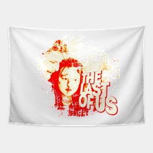 the last of us 2 tv series " TLOU " tshirt sticker etc. design by ironpalette Tapestry