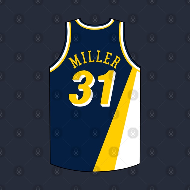 Reggie Miller Indiana Jersey Qiangy by qiangdade