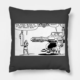 Switch on the Atomic Gun Pillow