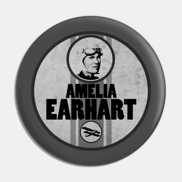 Earhart Session Pin by CTShirts