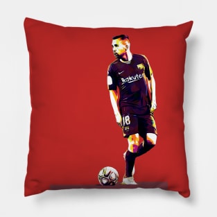 Jordi Alba Pillow