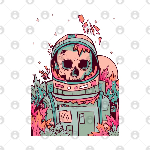 Forgotten astronaut by Swadeillustrations