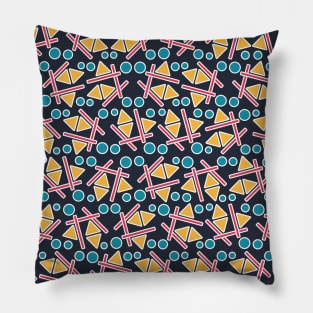 Three shapes pattern Pillow