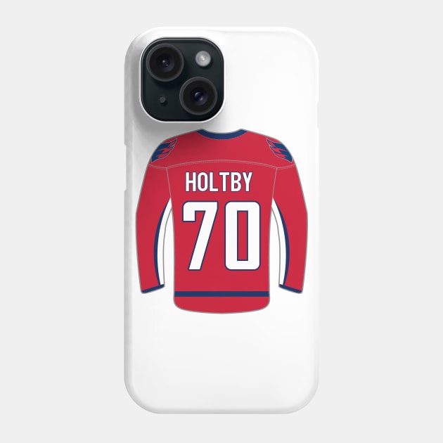 Washington Capitals - Braden Holtby Phone Case by swiftscuba