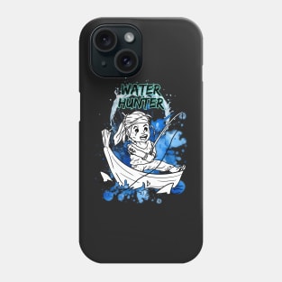 Water Hunter fisherman shark DnD fantasy character Phone Case