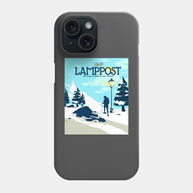 Lamppost Narnia Phone Case by Heymoonly