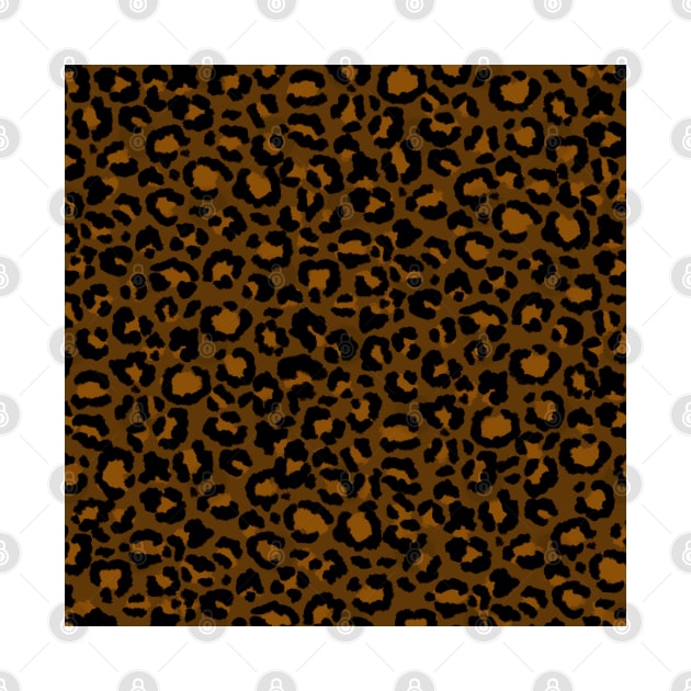 Leopard Pattern in Caramel and Coffee by ButterflyInTheAttic