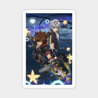 Sora and Riku KH3 Magnet