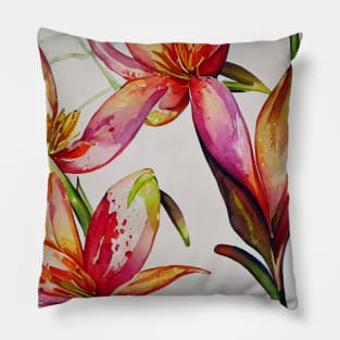 Tropical flower pattern Pillow