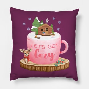 Let's Get Cozy Pillow