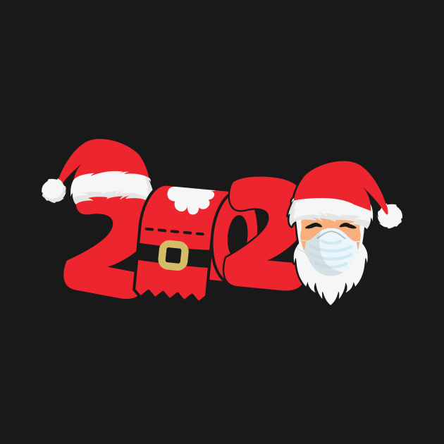 2020 Santa Mask Paper by sevalyilmazardal