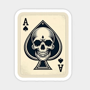 Ace of spades Magnet