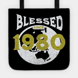 Blessed since 1980 Tote