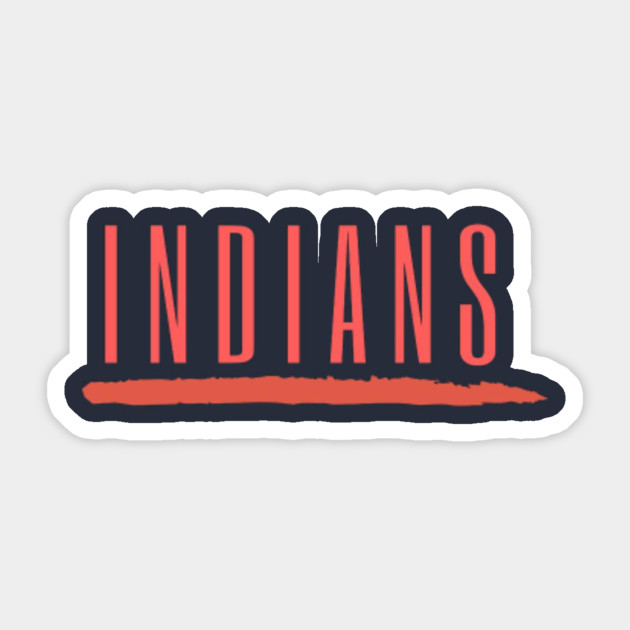 Cleveland Indians Cleveland Indians Sticker Teepublic