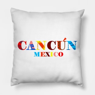 Cancun Mexico Pillow