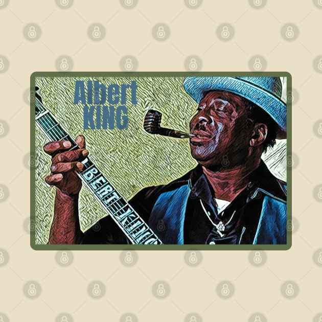 Albert King // Guitarist legend by Katab_Marbun