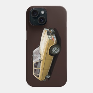 1973 Renault R16 TX in gold Phone Case