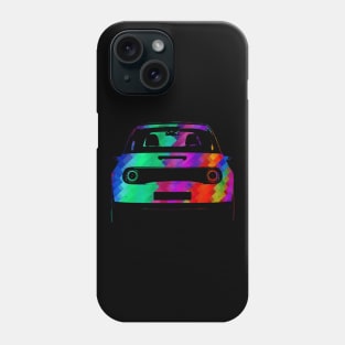 E vehicle e car colourful design Phone Case