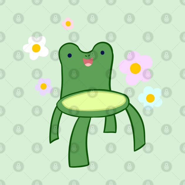 Froggy Chair by SteampunkSeahorse