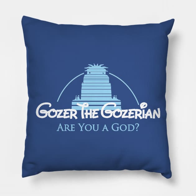 Are You A God? Pillow by pixelcat