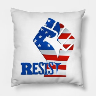 Resisting against racism Pillow