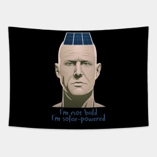 I'm not bald; I'm solar powered Tapestry