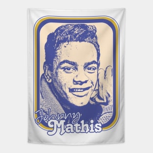 Johnny Mathis / Retro Style Fan Design Tapestry