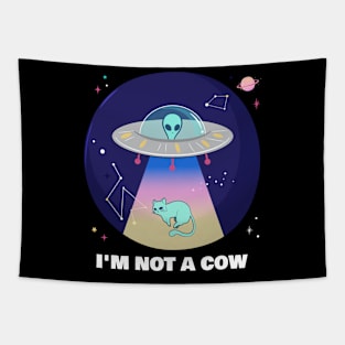 I Am Not A Cow Tapestry