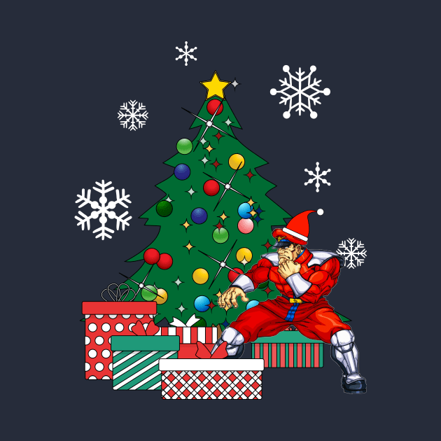 M Bison Around The Christmas Tree Street Fighter by Nova5