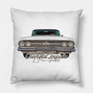 1960 Chevrolet Impala 2 Door Hardtop Pillow