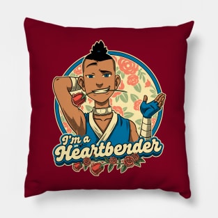 Heart Bender - Funny Water Character Pillow