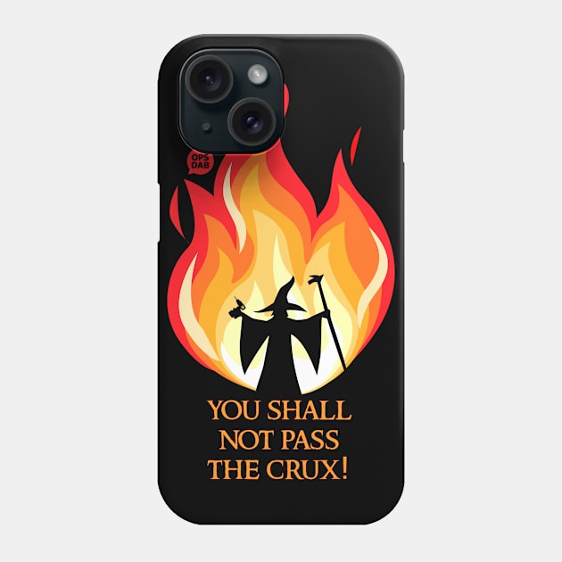 Route Setting Wizard Phone Case by Ops Dab