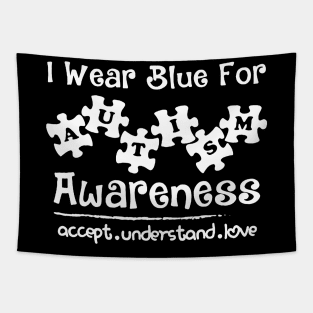 Autism Awareness T shirt - Autism Awareness Shirts Tapestry