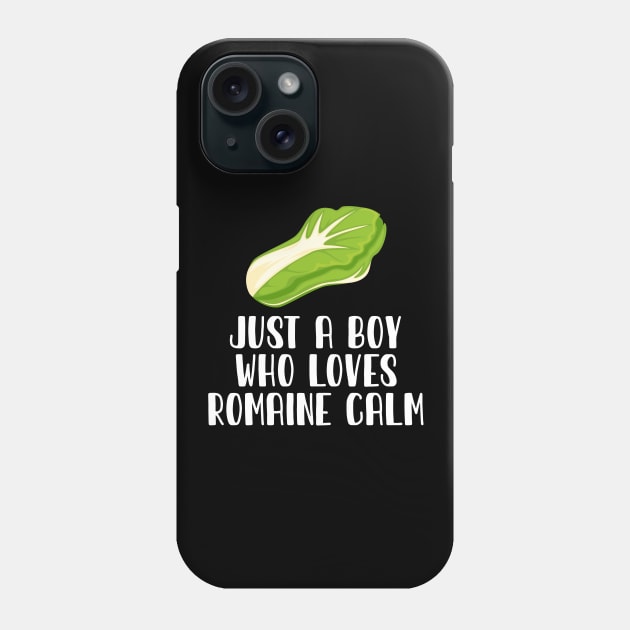 Just A Boy Who Loves  Romaine Calm Phone Case by simonStufios