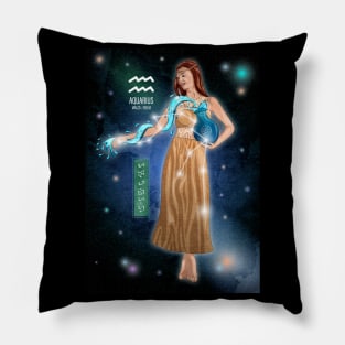 Aquarius Pillow