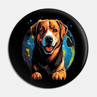 Akbash Earth Day Pin