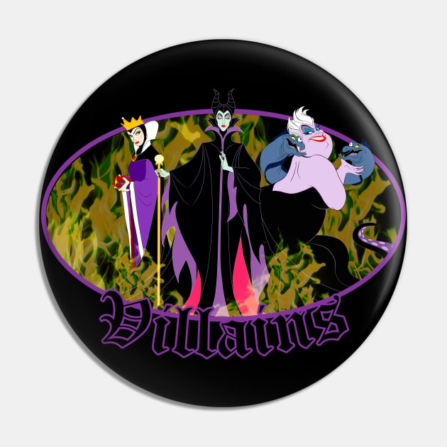 Villains Pin by albertosancami