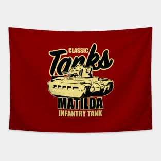 WW2 Matilda Tank Tapestry