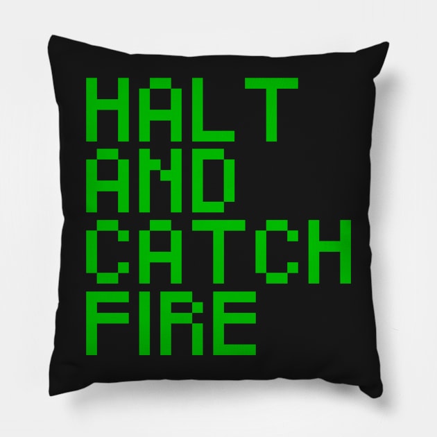 Halt And Catch Fire Pillow by Widmore