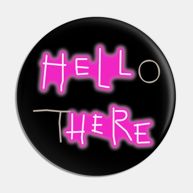 Hell Here Pin by ChristopherDesigns