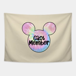 cast member tie dye Tapestry