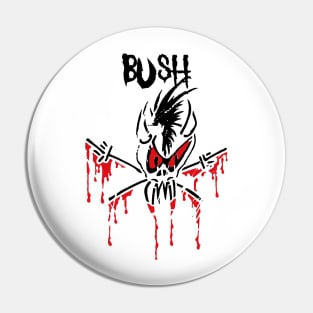 headbang bush Pin