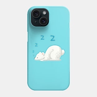 Sleeping Polar Bear Phone Case