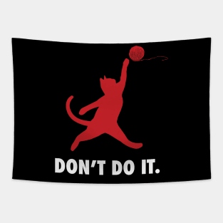 The Jumpcat logo Tapestry