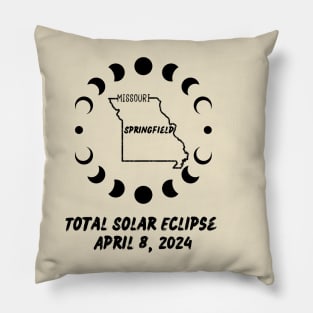 Missouri Total Solar Eclipse Pillow