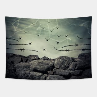 prison escape Tapestry